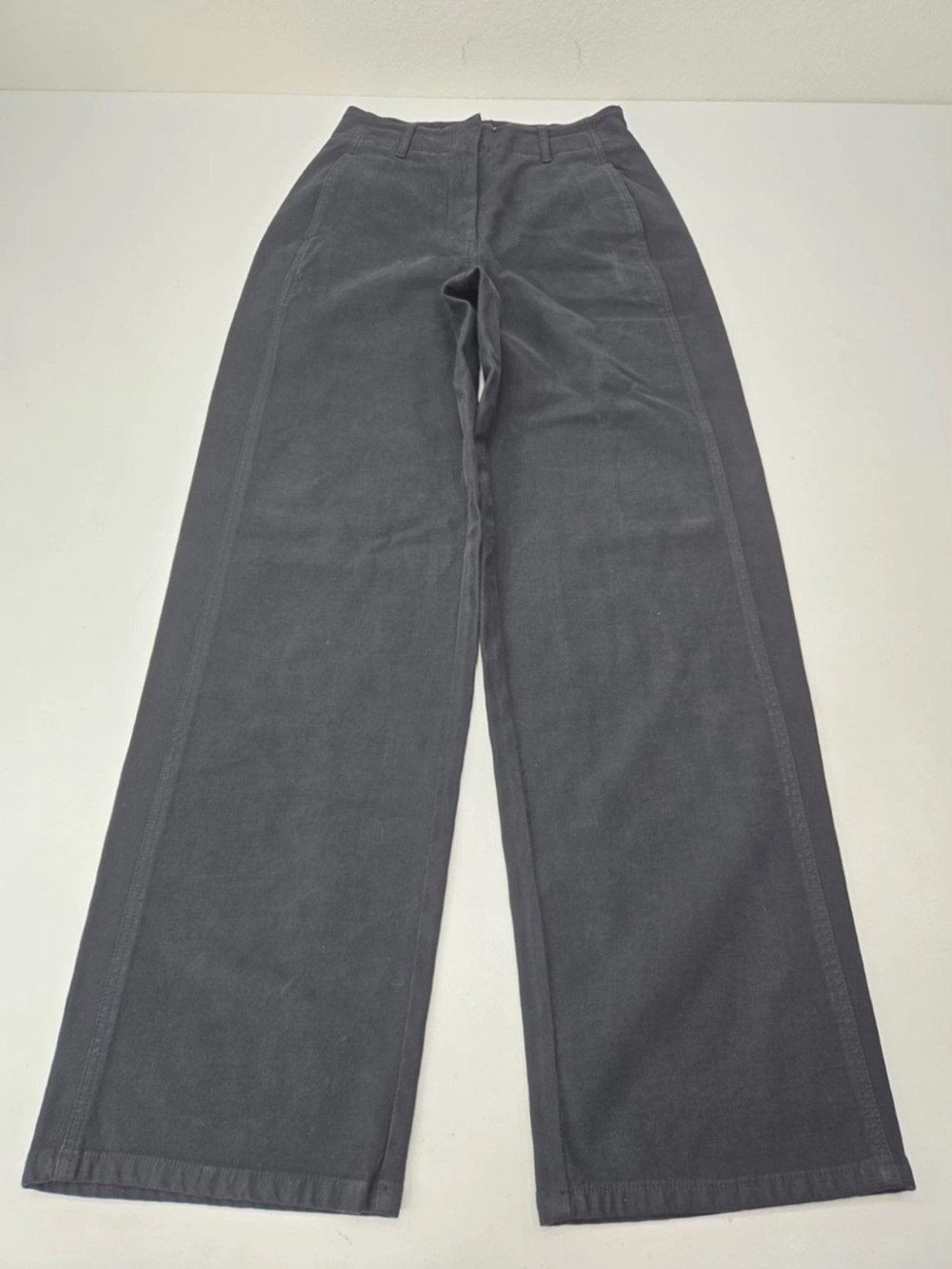 Aritzia Wilfred Free Ascendant Pant Wide Leg Black Size 8 Womens